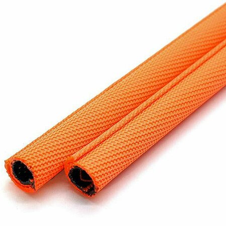 Electriduct 10mm Double Layer ORANGE Self Closing Wrap, 25ft BS-J-DK-0375-25-OR